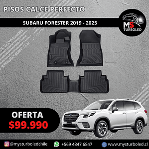 PISO DE CALCE PERFECTO SUBARU FORESTER