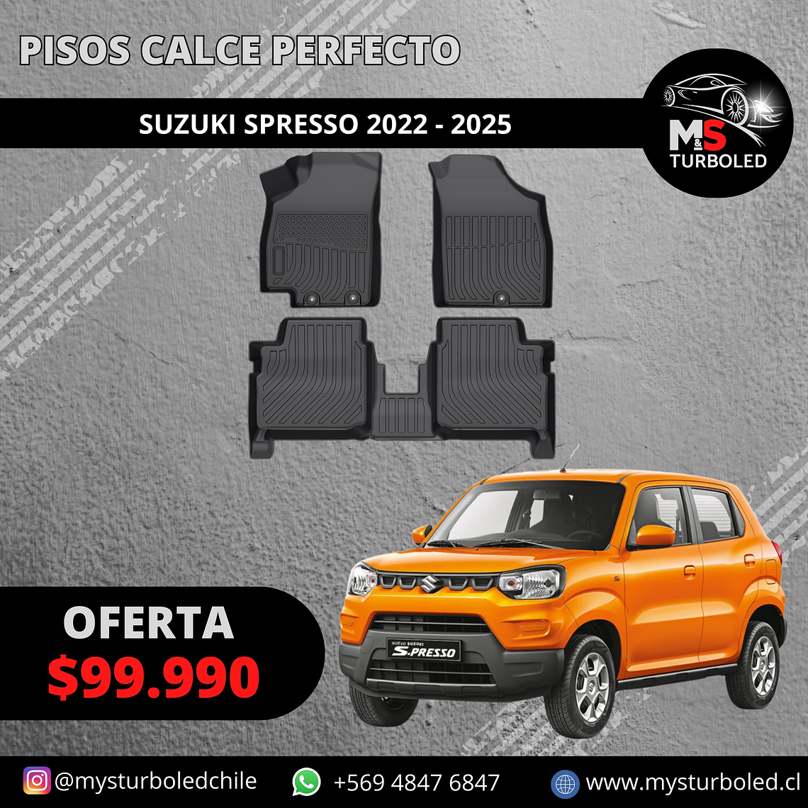 PISO DE CALCE PERFECTO SUZUKI SPRESSO 1