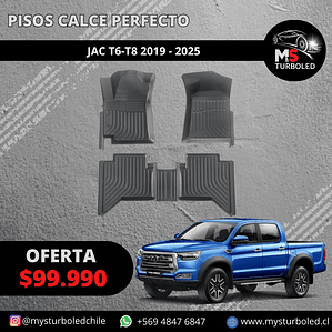 PISO DE CALCE PERFECTO JAC T6-T8