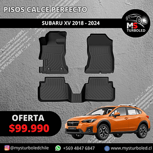 PISO DE CALCE PERFECTO SUBARU XV