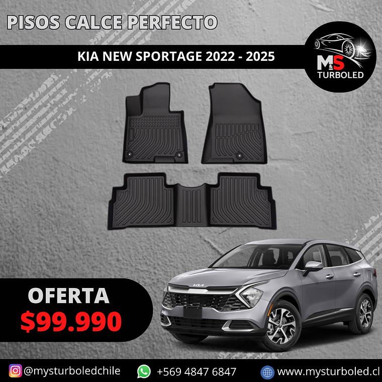 PISO DE CALCE PERFECTOS KIA NEW SPORTAGE 1