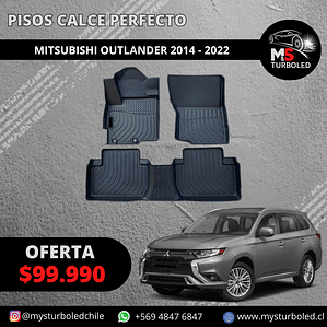 PISO DE CALCE PERFECTO MITSUBISHI OUTLANDER