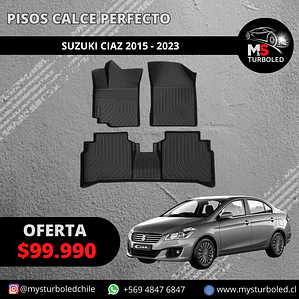 PISO DE CALCE PERFECTO SUZUKI CIAZ
