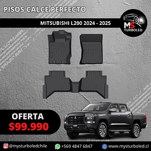 PISO DE CALCE PERFECTO NEW MITSUBISHI L200
