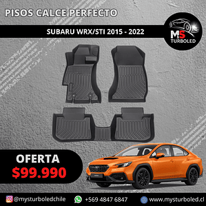 PISO DE CALCE PERFECTO SUBARU WRX/STI