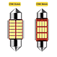 LED INTERIOR CANBUS TUBULAR (FEESTON). - Miniatura 1