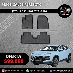 PISOS DE CALCE PERFECTO JETOUR DASHING