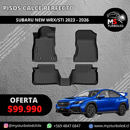 PISOS DE CALCE PERFECTO NEW SUBARU WRX/STI