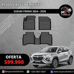 PISOS DE CALCE PERFECTO SUZUKI FRONX