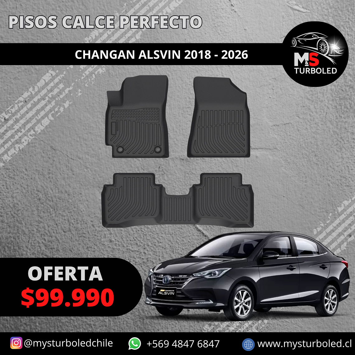 PISO DE CALCE PERFECTO CHANGAN ALSVIN 1