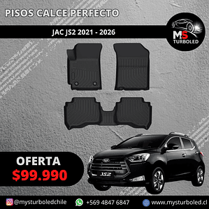 PISO DE CALCE PERFECTO JAC JS2