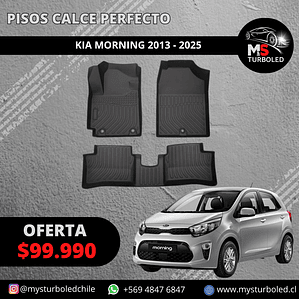 PISO DE CALCE PERFECTO KIA MORNING