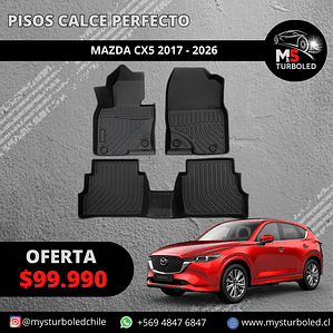 PISO DE CALCE PERFECTO MAZDA CX5