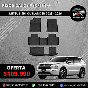 PISO DE CALCE PERFECTO MITSUBISHI NEW OUTLANDER