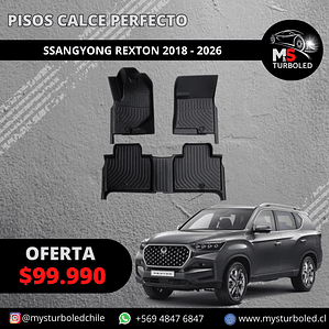 PISO DE CALCE PERFECTO SSANGYONG REXTON