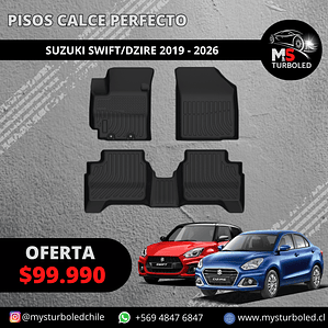 PISO DE CALCE PERFECTO SUZUKI SWIFT/DZIRE