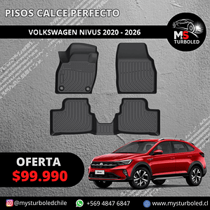 PISO DE CALCE PERFECTO VOLKSWAGEN NIVUS