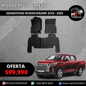 PISO DE CALCE PERFECTO SSANGYONG MUSSO/GRAND