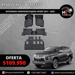 PISO DE CALCE MITSUBISHI MONTERO/PAJERO SPORT