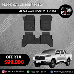 PISO DE CALCE PERFECTO GREAT WALL POER