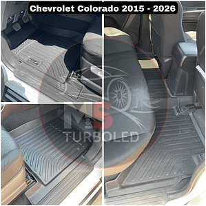 PISO DE CALCE PERFECTO CHEVROLET COLORADO