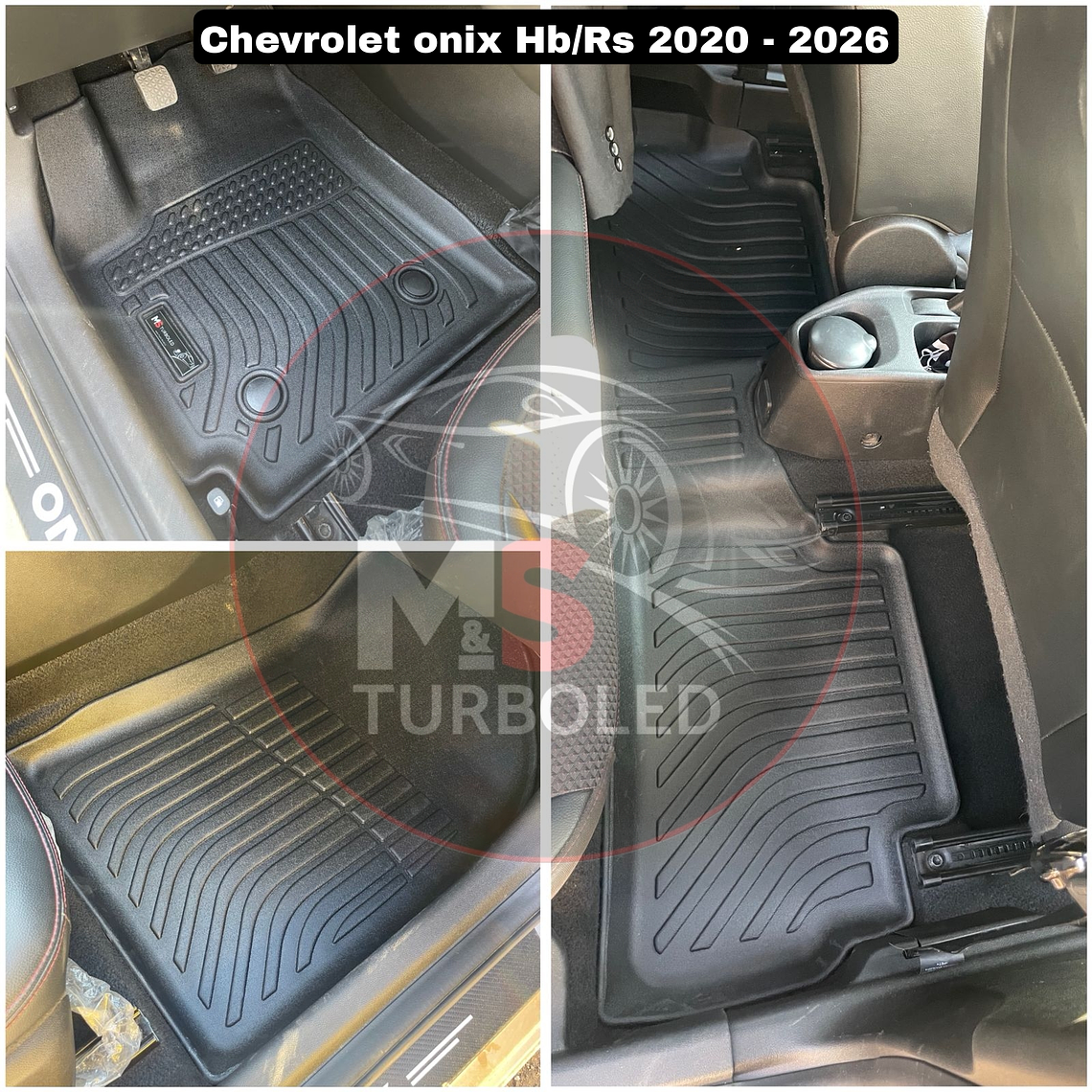 PISO DE CALCE PERFECTO CHEVROLET ONIX HB 2