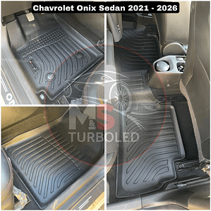 PISO DE CALCE PERFECTO CHEVROLET ONIX SEDAN