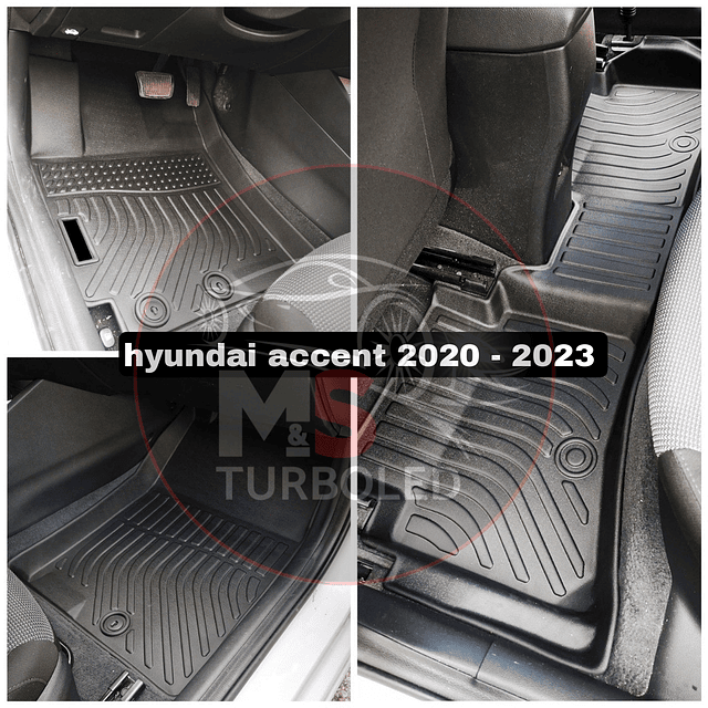 PISO DE CALCE PERFECTO HYUNDAI ACCENT