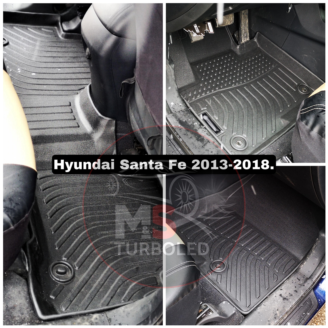 PISO DE CALCE PERFECTO HYUNDAI SANTA FE 2