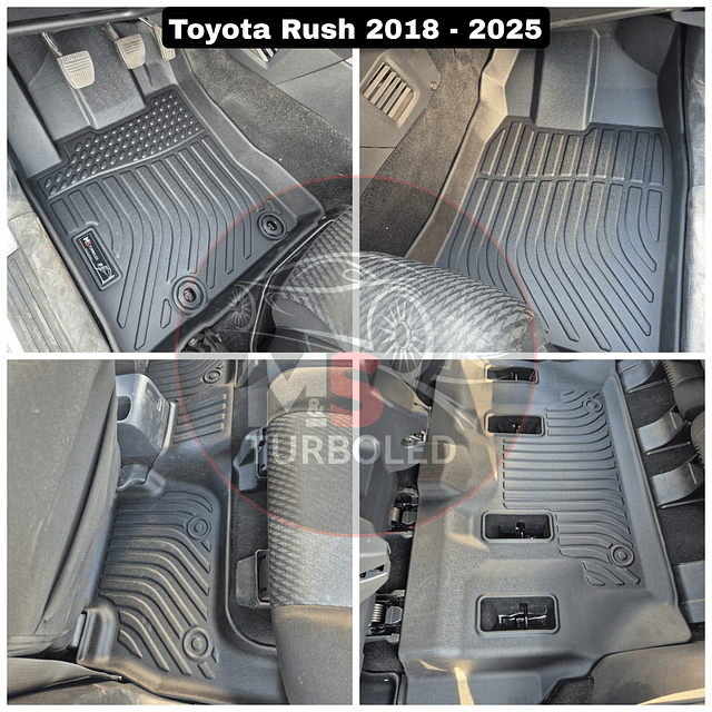 PISO DE CALCE PERFECTO TOYOTA RUSH