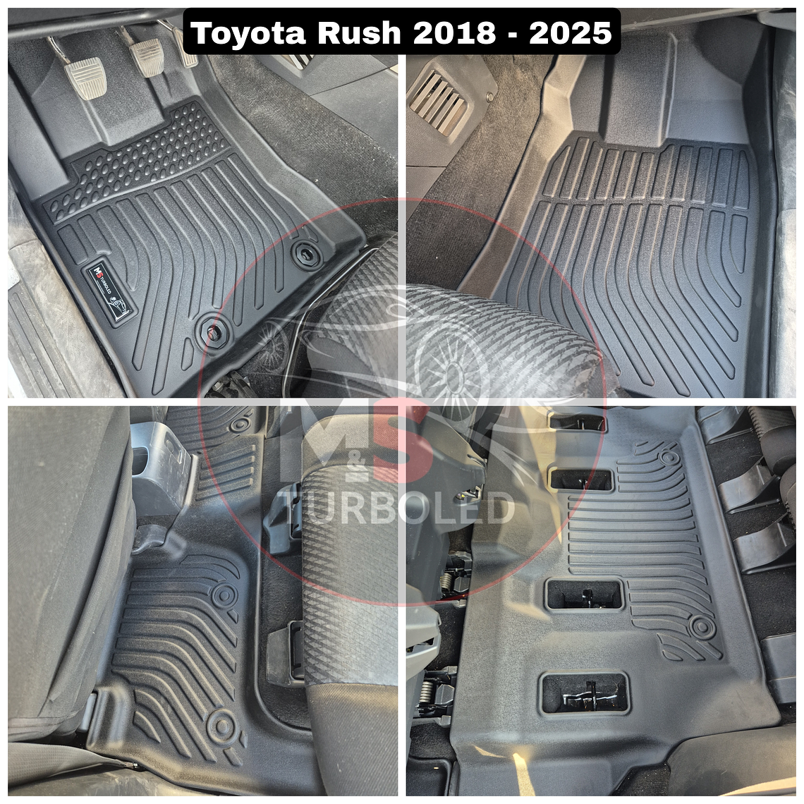 PISO DE CALCE PERFECTO TOYOTA RUSH 2