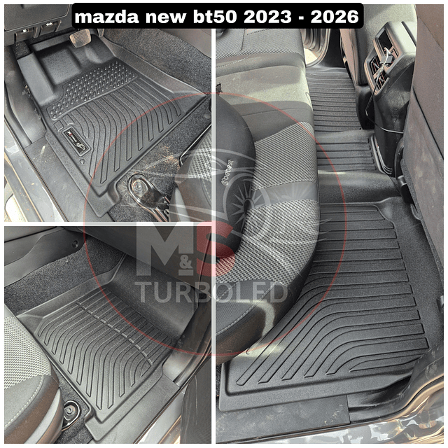 PISO DE CALCE PERFECTO NEW MAZDA BT50