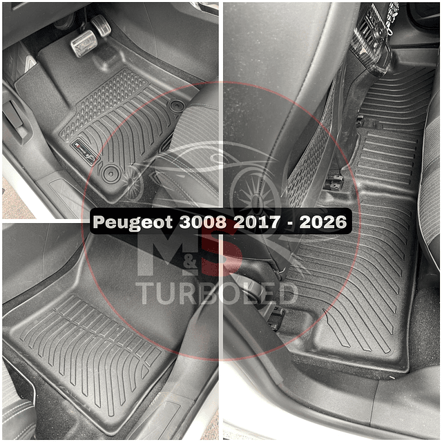 PISO DE CALCE PERFECTO PEUGEOT 3008- NO GT, NO HIBRID