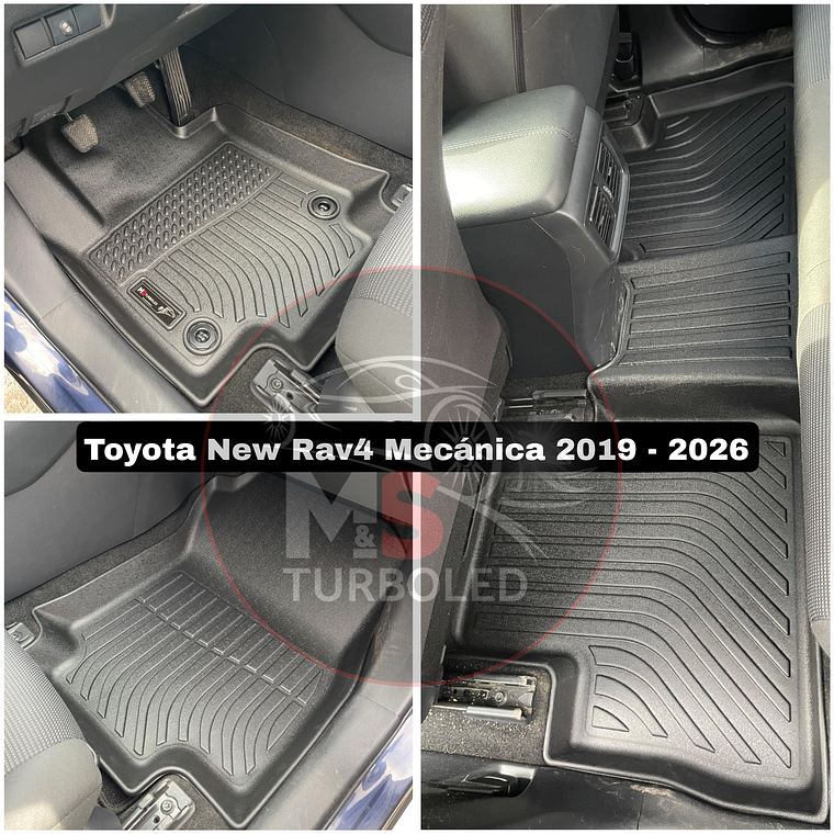 PISO DE CALCE PERFECTO TOYOTA NEW RAV4 MECANICA 2