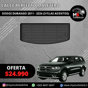 CUBRE MALETERO CALCE PERFECTO DODGE DURANGO