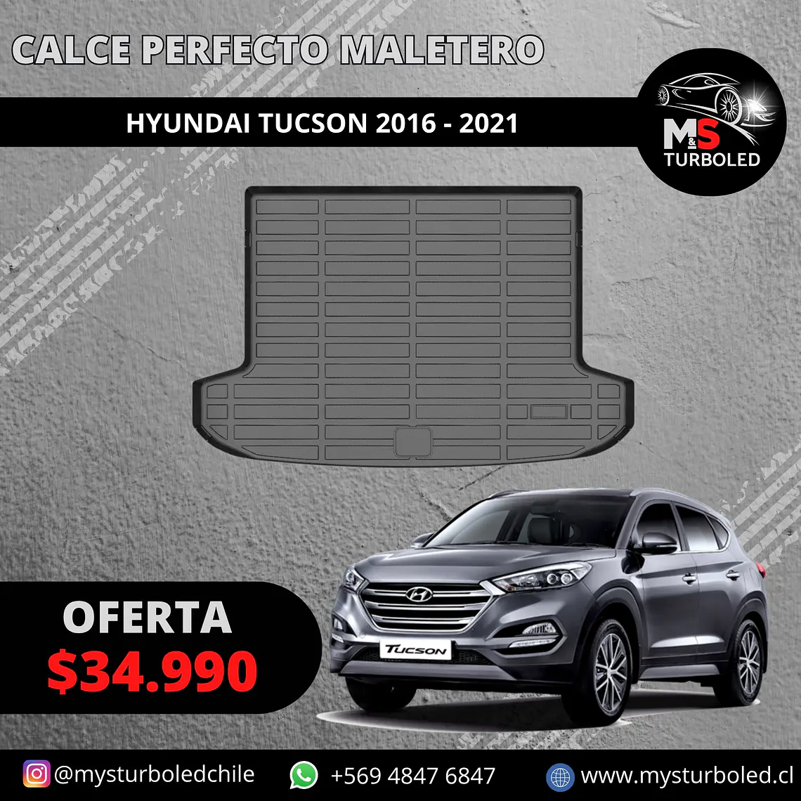 CUBRE MALETERO CALCE PERFECTO HIUNDAY TUCSON 1