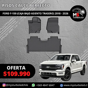 PISO DE CALCE PERFECTO FORD F150 (CAJA BAJO ASIENTO)