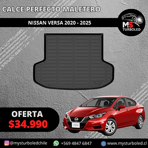 CUBRE MALETERO CALCE PERFECTO NISSAN VERSA