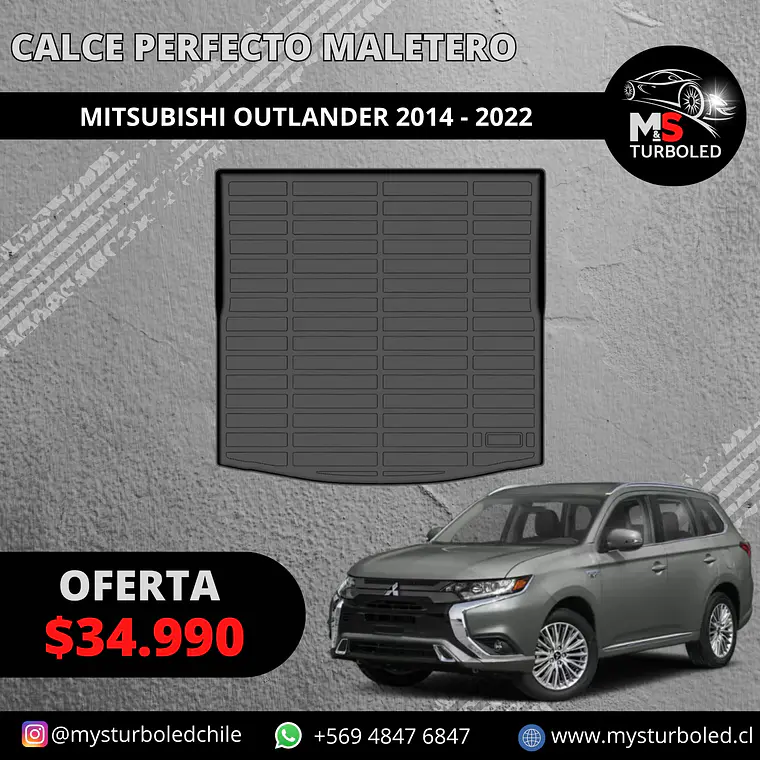 CUBRE MALETERO CALCE PERFECTO MITSUBISHI OUTLANDER 1
