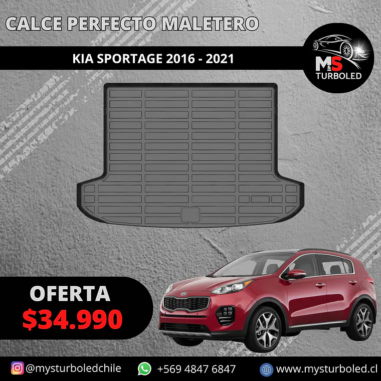 CUBRE MALETERO CALCE PERFECTO KIA SPORTAGE 1