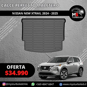 CUBRE MALETERO CALCE PERFECTO NEW NISSAN XTRAIL