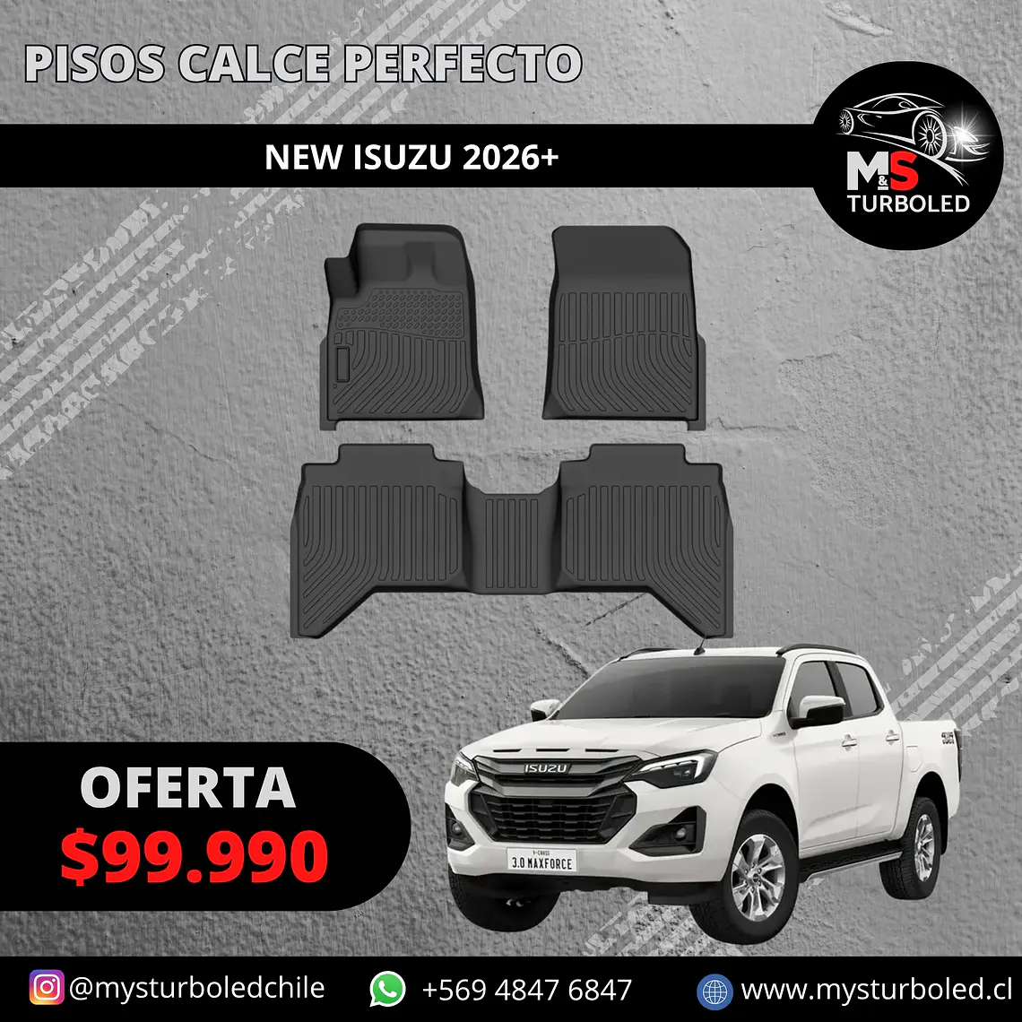 PISO DE CALCE PERFECTO NEW ISUZU 1