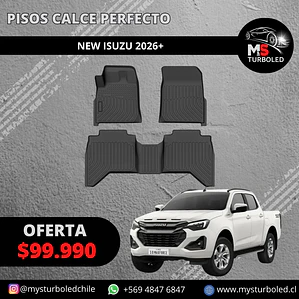 PISO DE CALCE PERFECTO NEW ISUZU