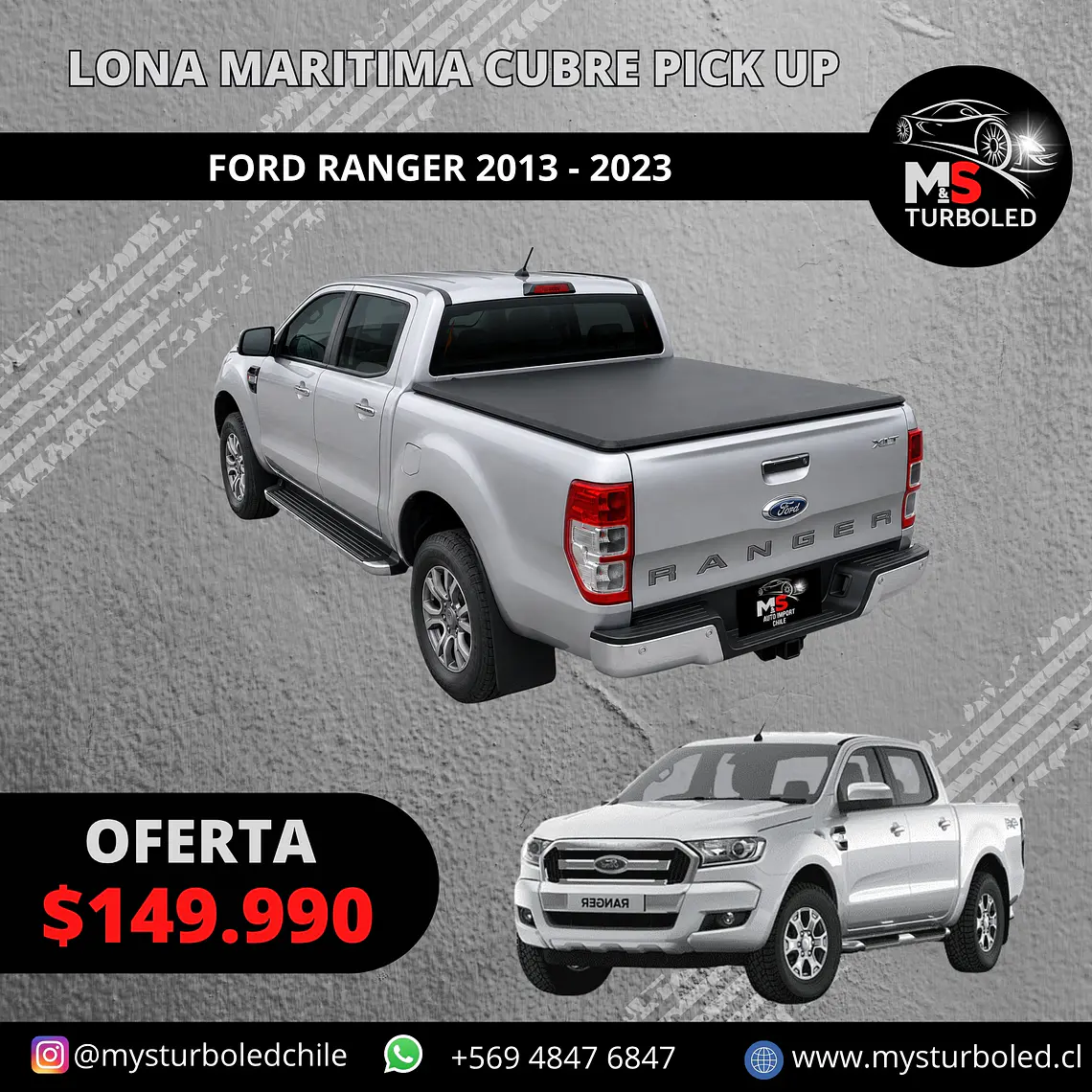 LONA MARITIMA FORD RANGER 2013 - 2023 1