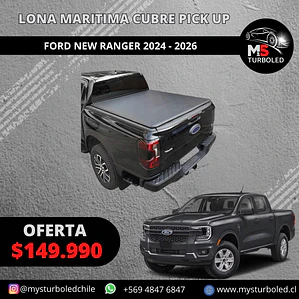 LONA MARITIMA NEW FORD RANGER 2024 - 2026