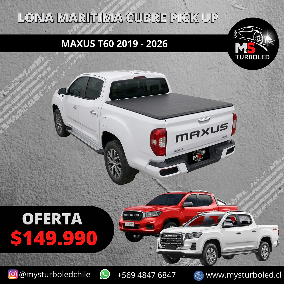 LONA MARITIMA MAXUS T60 2019 - 2026 1