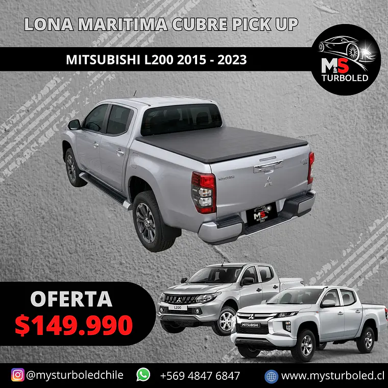 LONA MARITIMA MITSUBISHI L200 2015 - 2023 1
