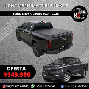 LONA MARITIMA NEW FORD RANGER 2024 - 2026