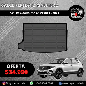 CUBRE MALETERO CALCE PERFECTO VOLKSWAGEN TCROSS