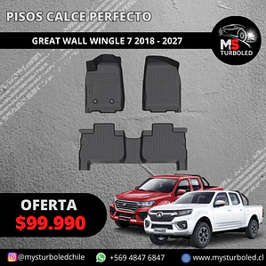 PISO DE CALCE PERFECTO GREAT WALL WINGLE 7